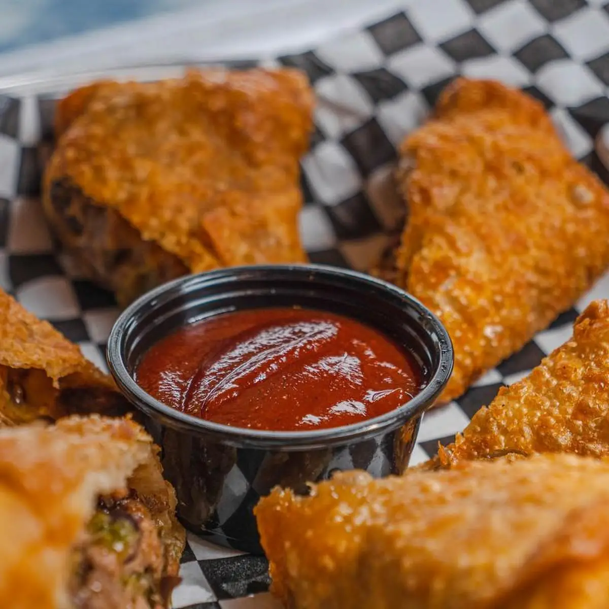 BBQ Egg Rolls