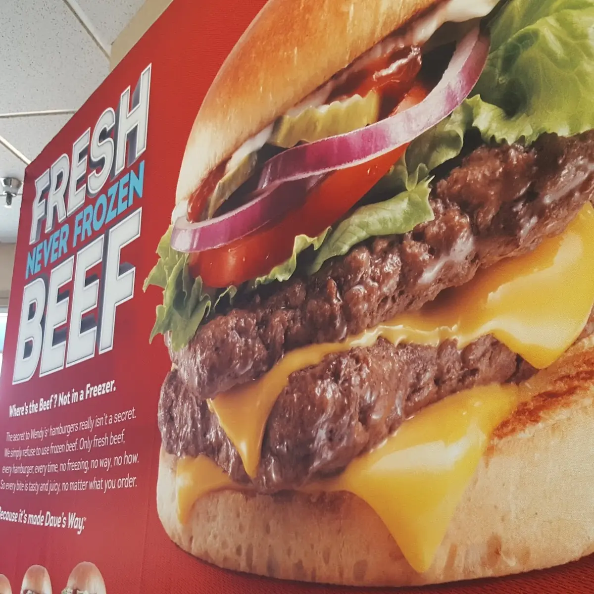 Dave's Double Cheeseburger