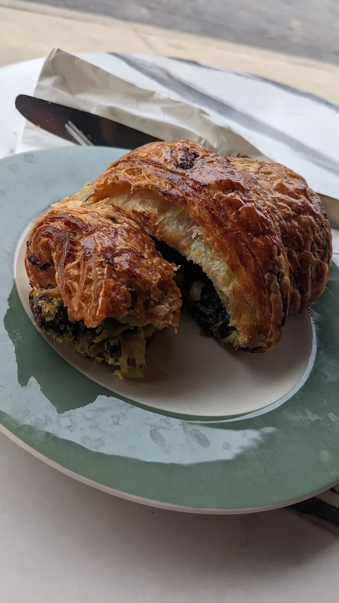 Spinach and Cheese Croissant