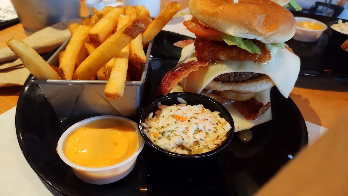 Burger Double Titi, Restaurant La Croquée