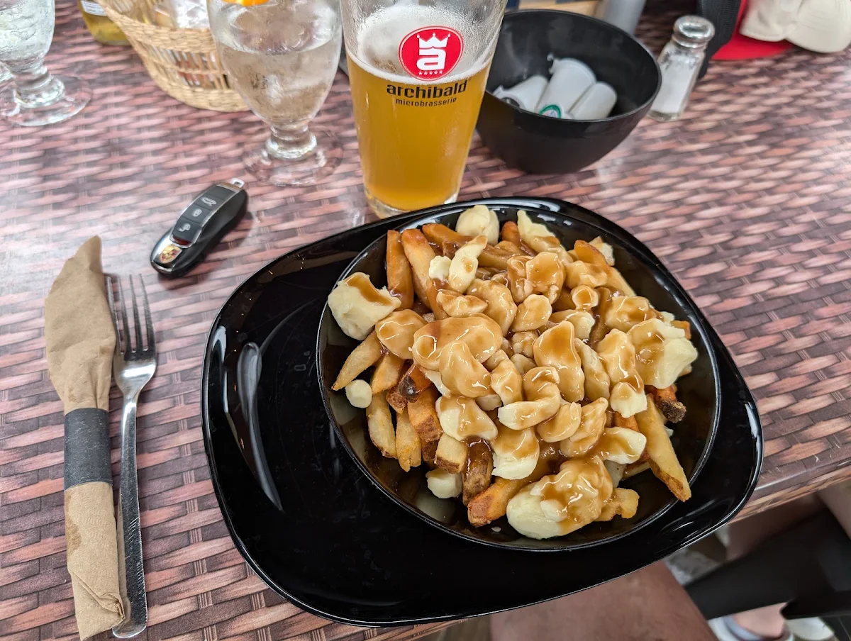 Poutine Régulière, Restaurant La Croquée