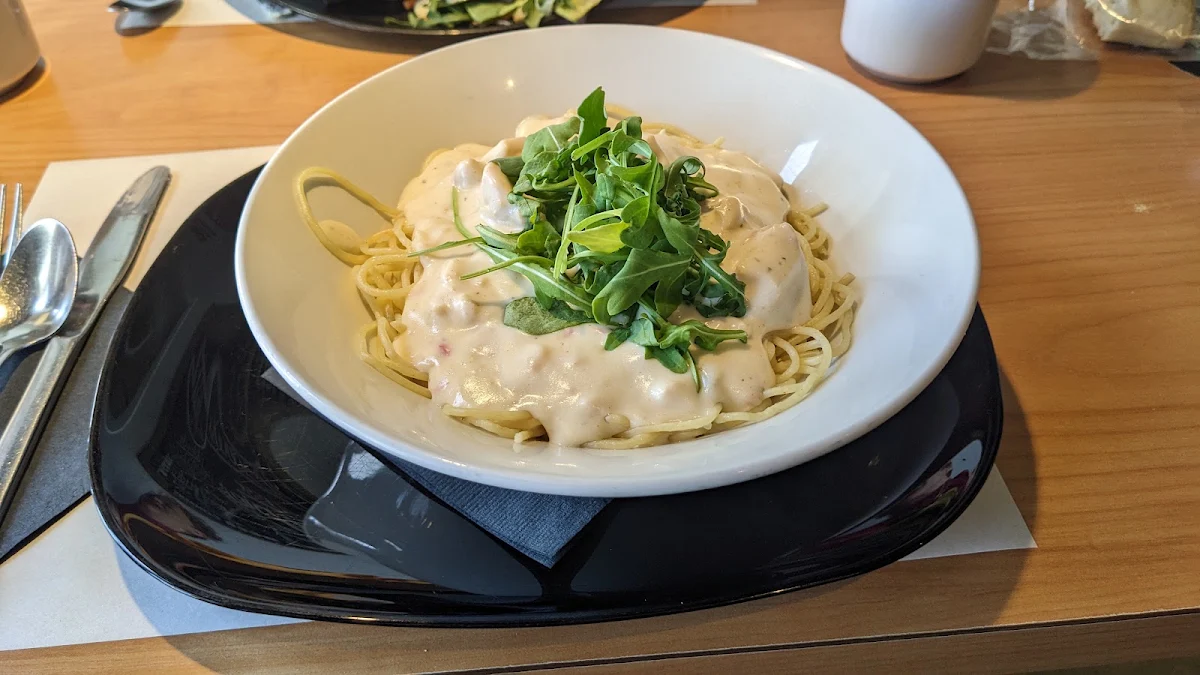 Spaghetti Au Poulet Et Cajun, Restaurant La Croquée
