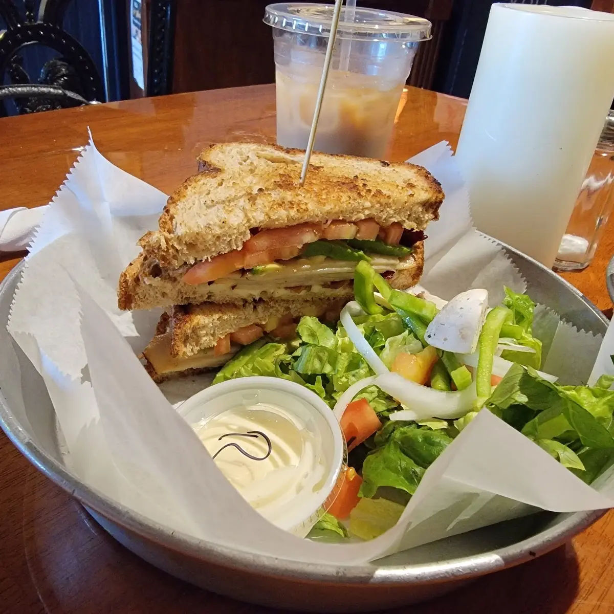 Turkey Bacon Avocado Panini
