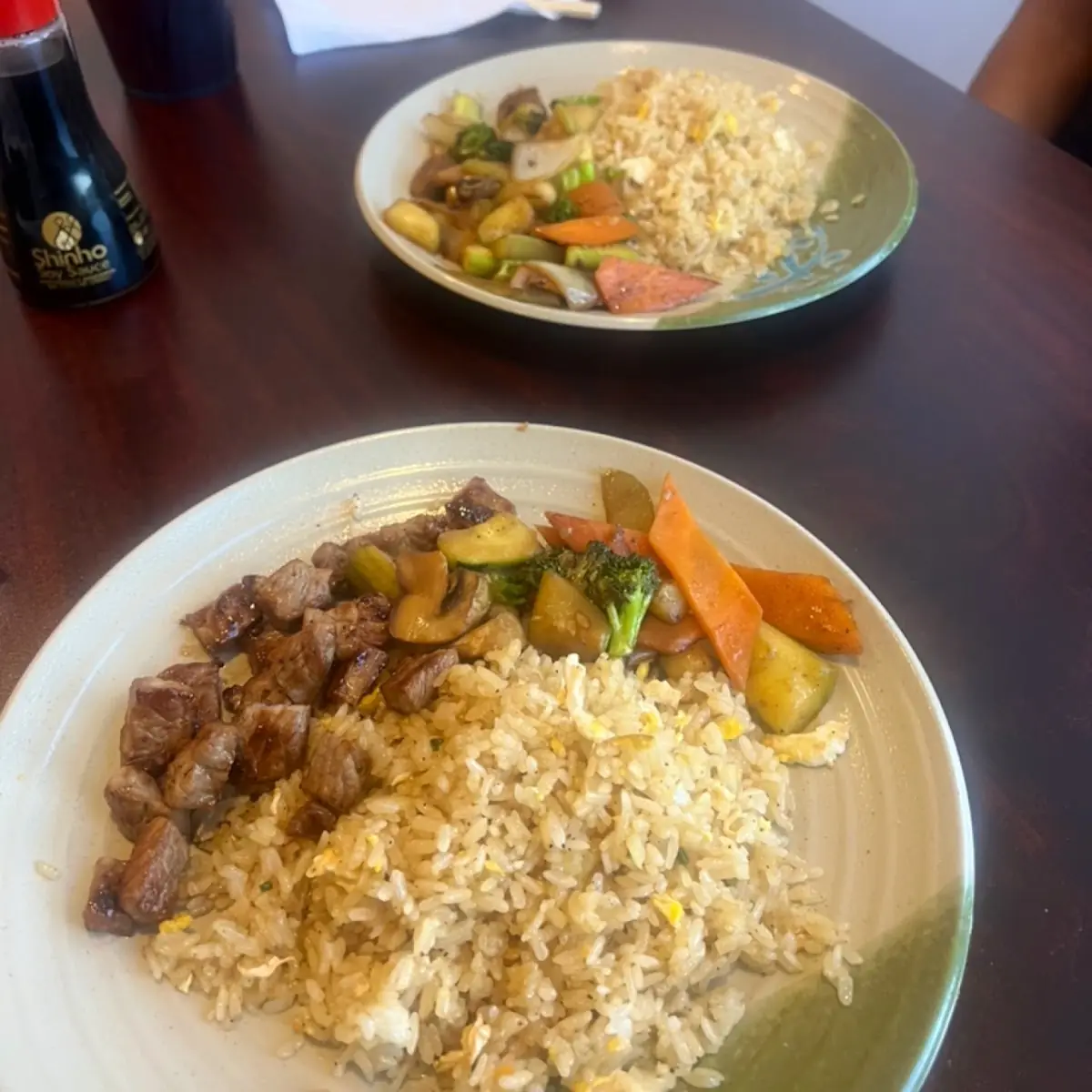 Hibachi Steak Fried Rice Vegetables Fried Rice