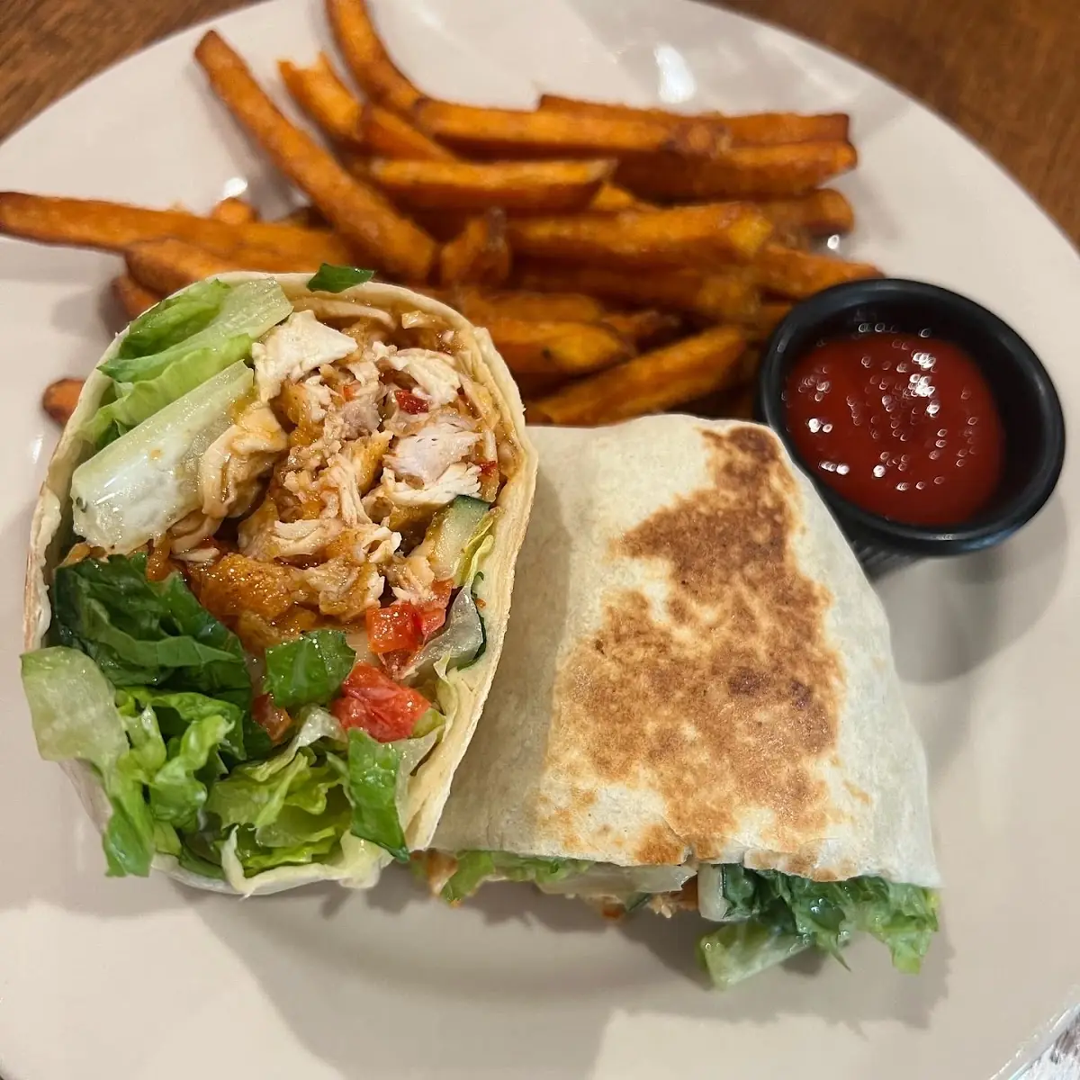 Sweet Chili Chicken Wrap