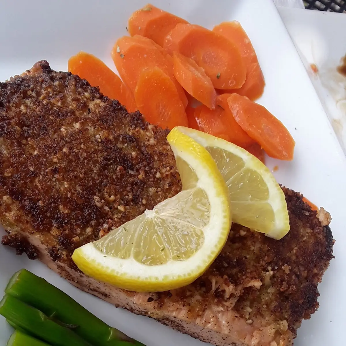 Almond Crusted Salmon