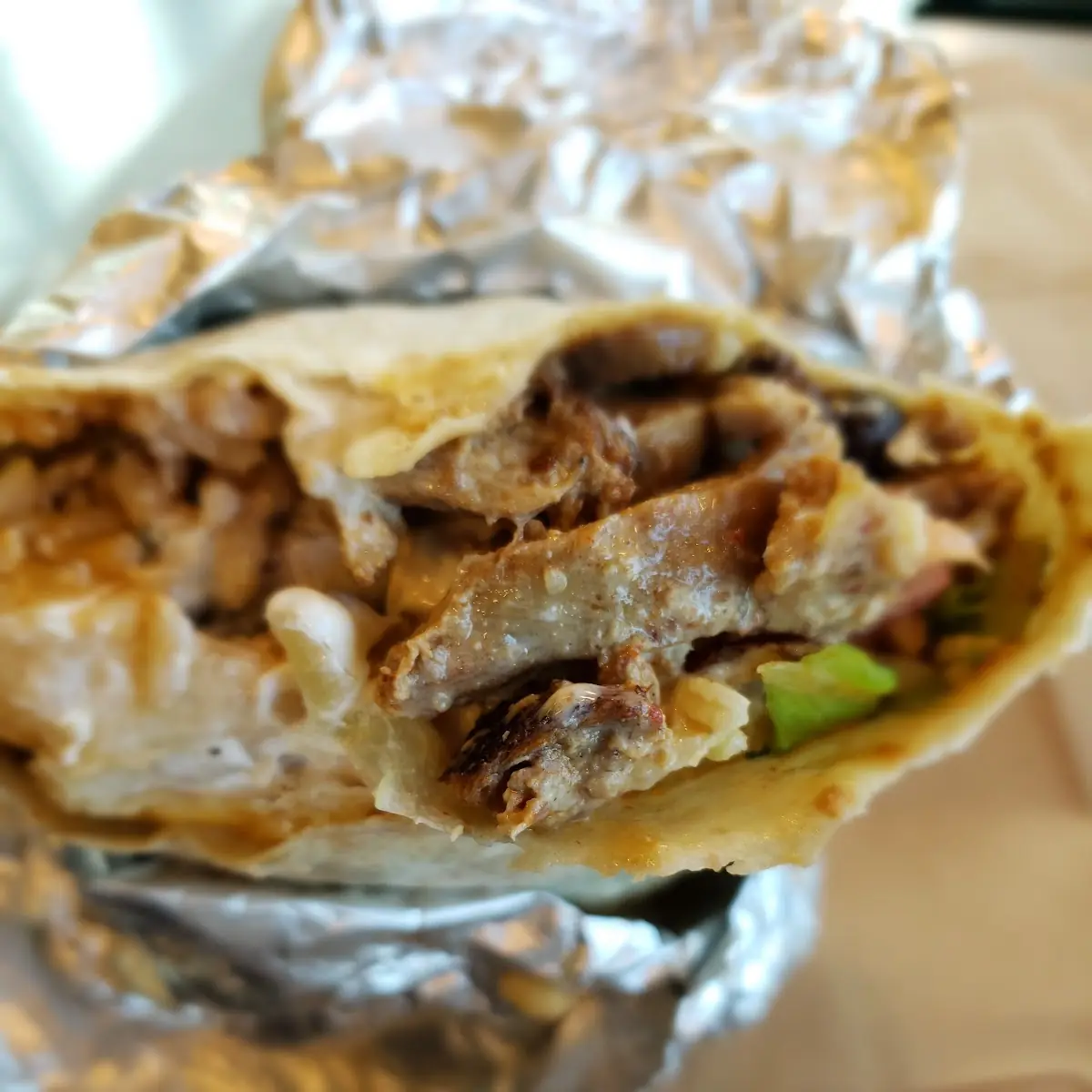 Chipotle Honey Chicken Burrito