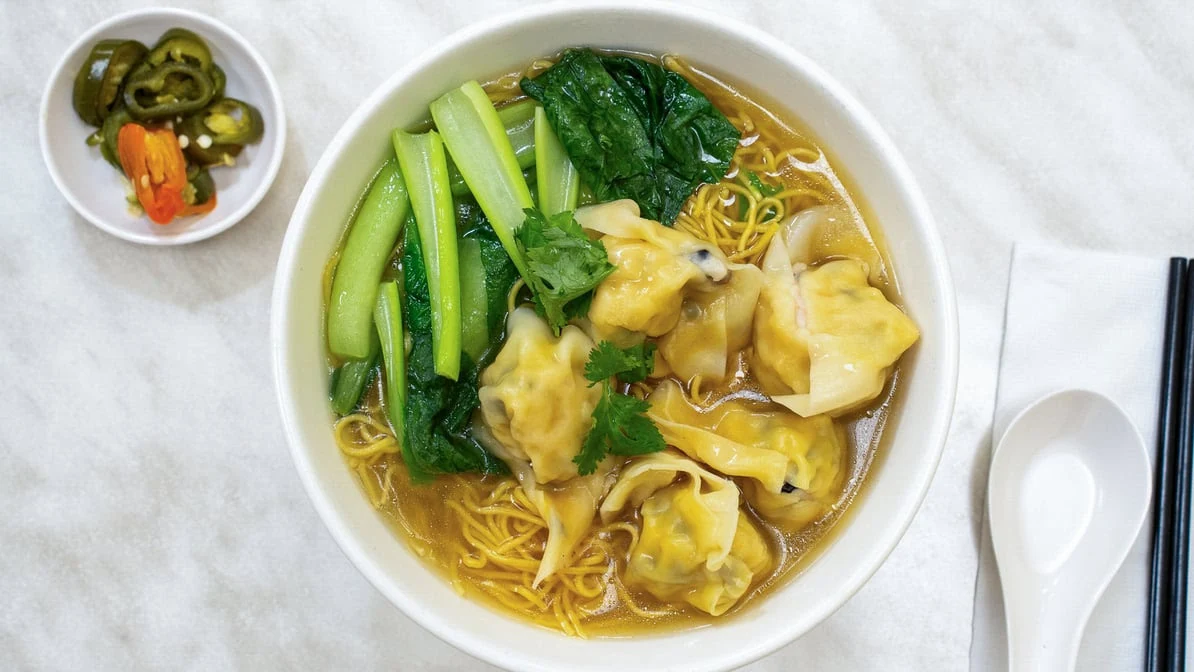 Wanton Soup 8 pcs, NanYang Café