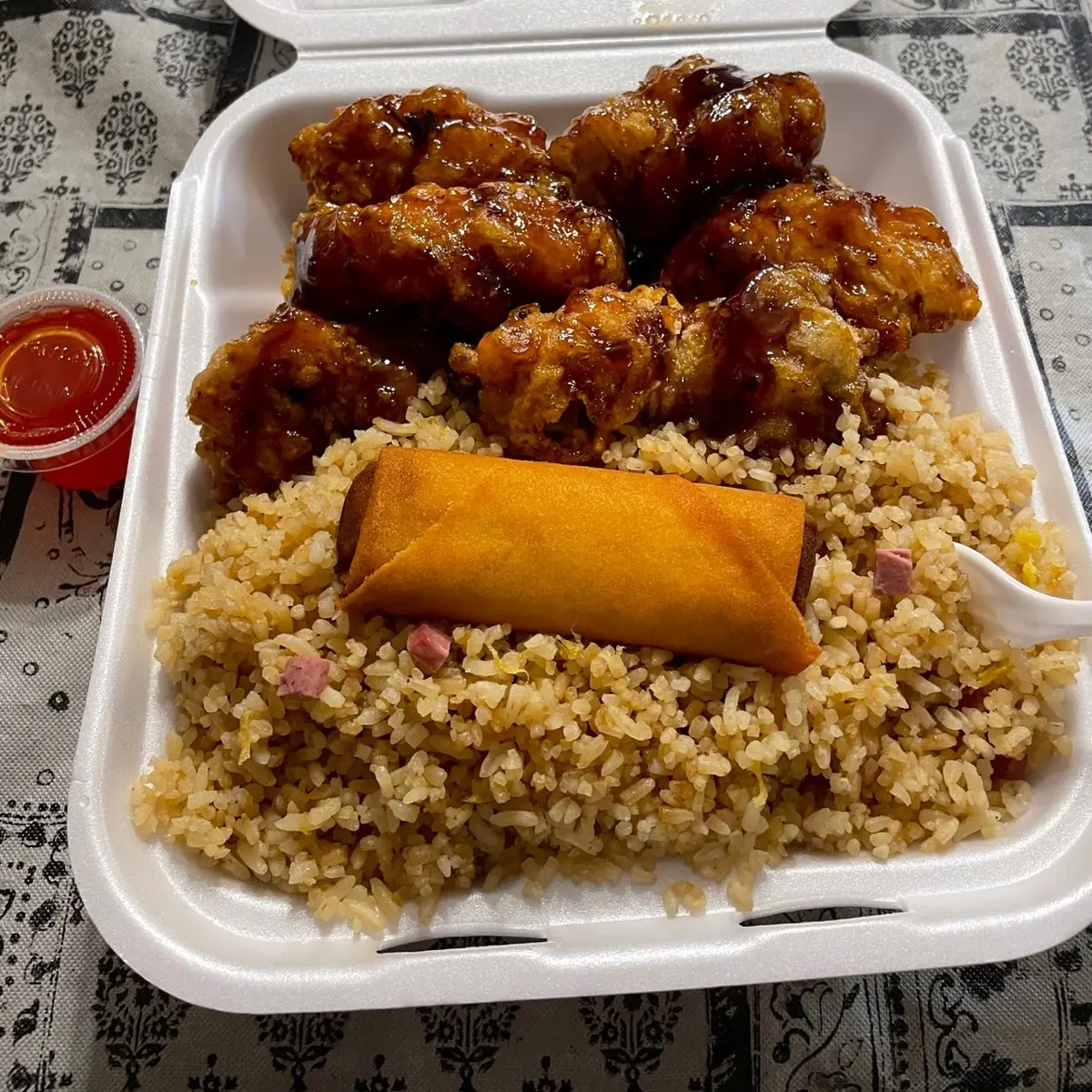Orange Chicken Lunch Combo