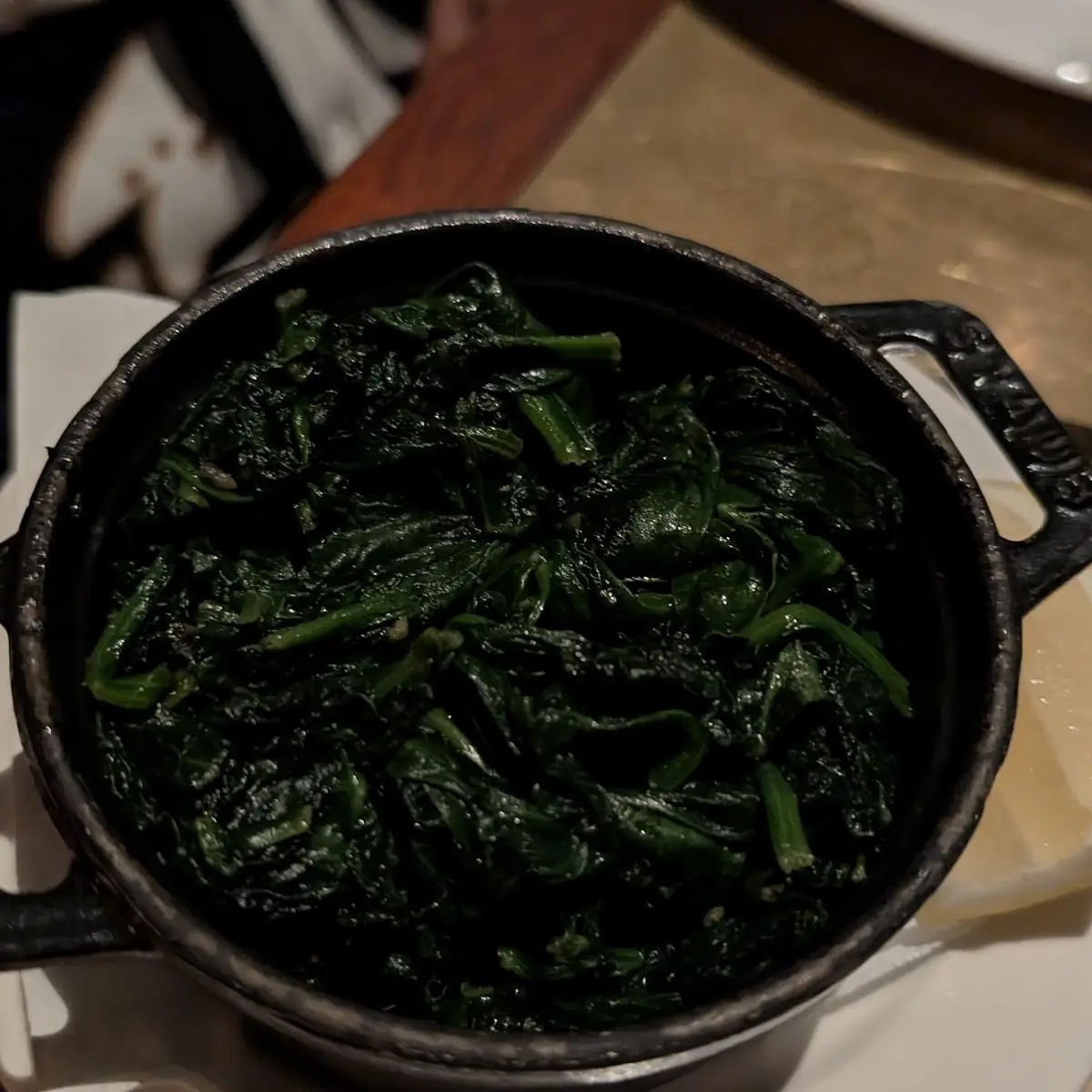 Creamed Spinach