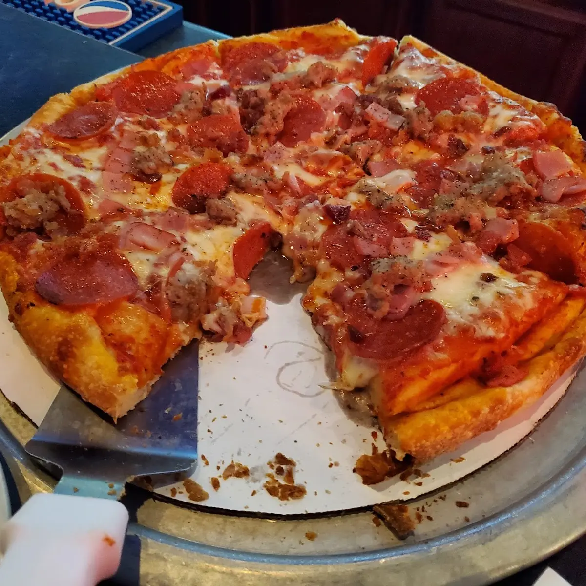 Macho Meat Pizza