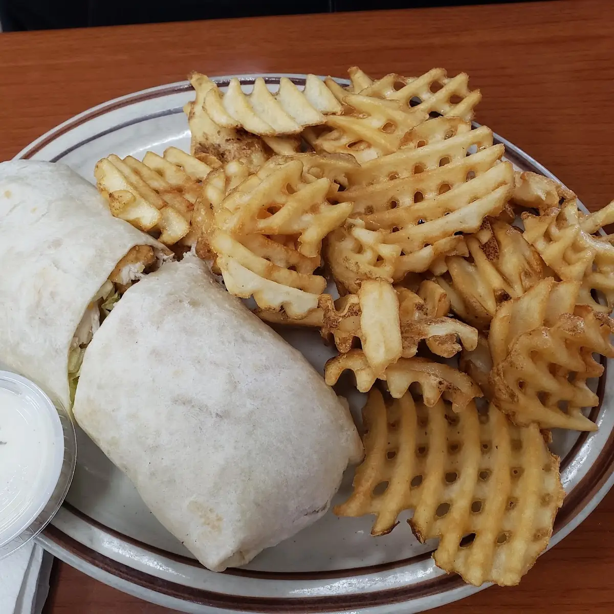 Fried Chicken Wrap