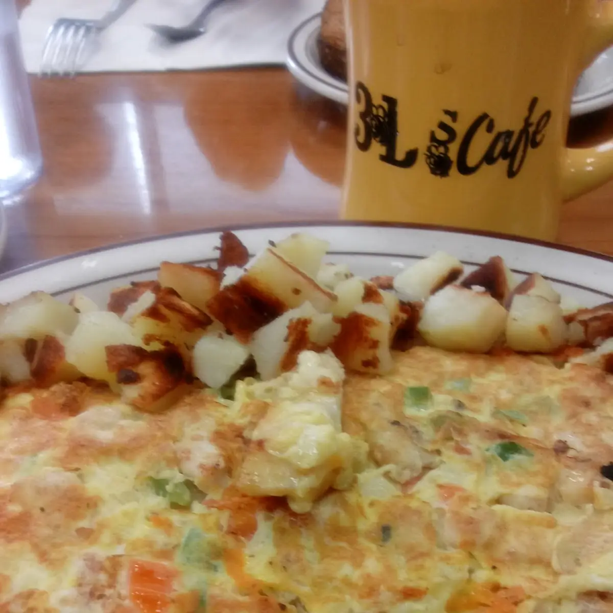 Grilled Chicken Breast Omelette