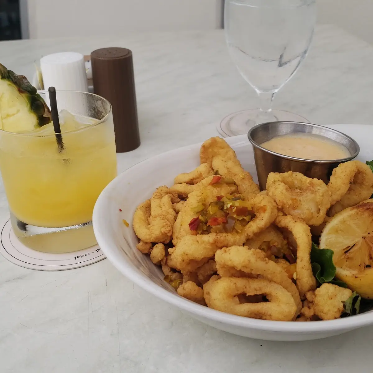 Crispy Point Judith Calamari