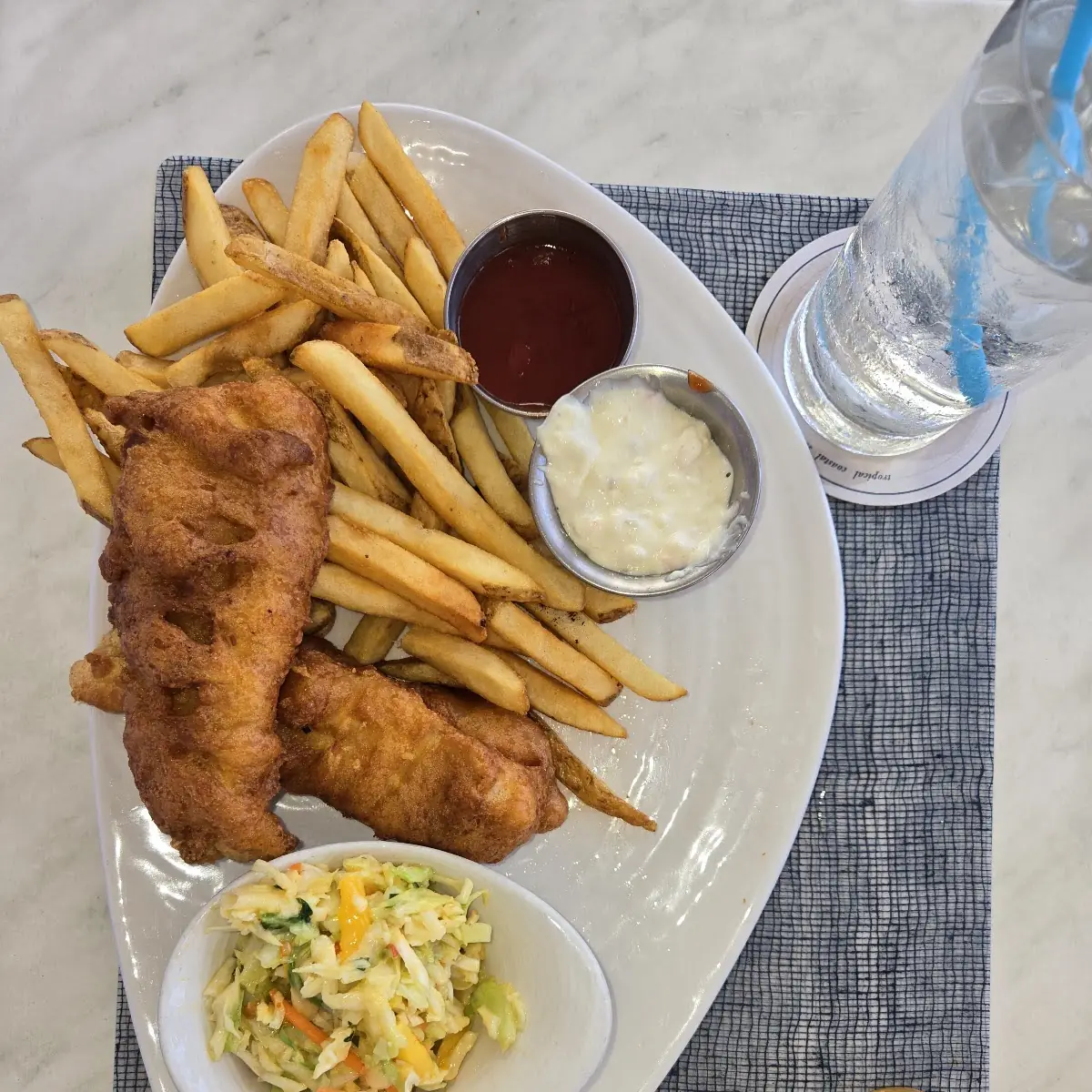 Latitudes IPA-Battered Fish & Chips
