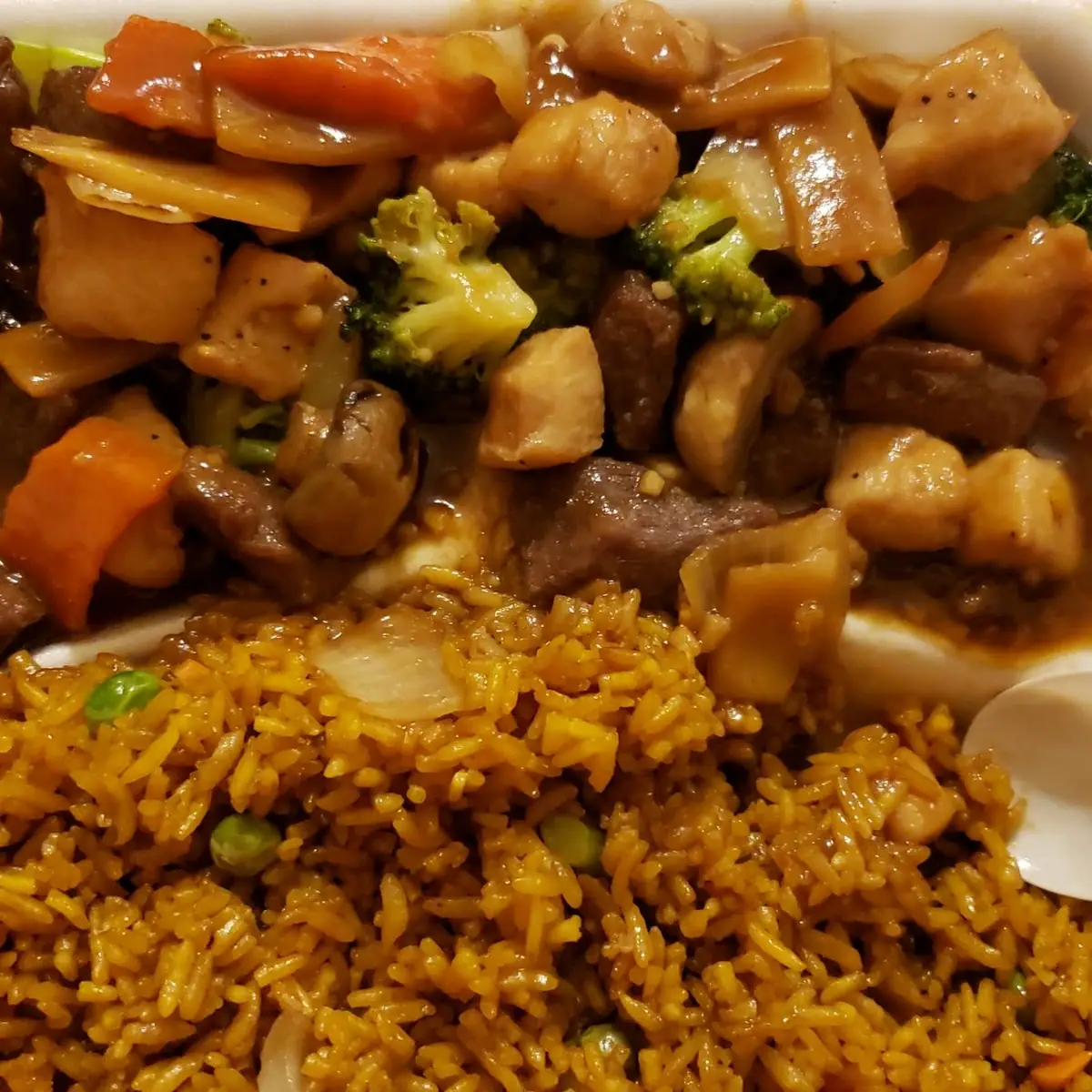Hibachi Chicken & Fried Rice