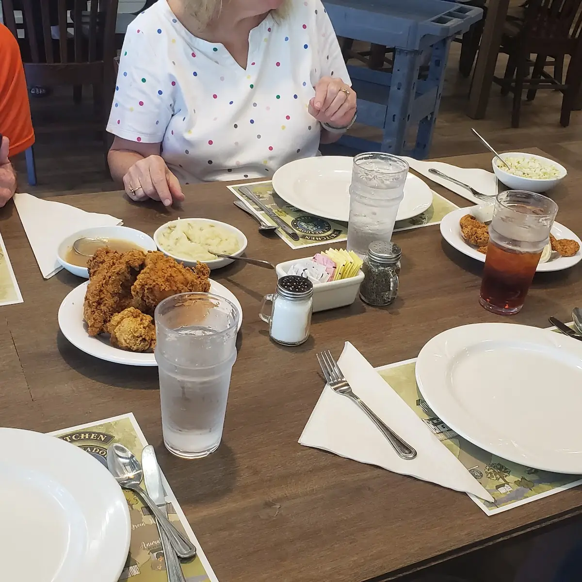 Fried Chicken Fried Catfish Macaroni Cheese