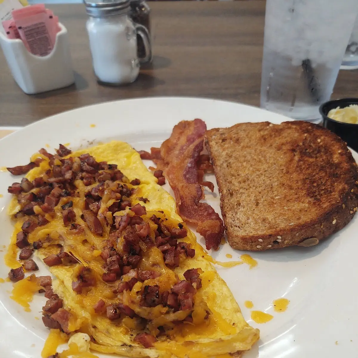 Ham and Cheese Omelette