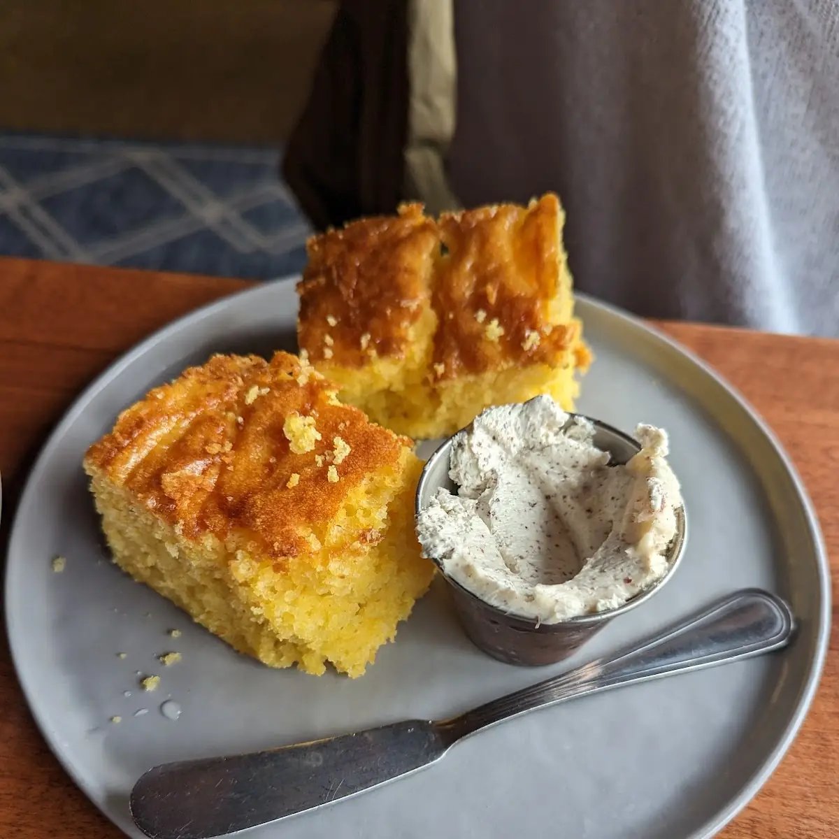 Cornbread with Sumac Butter