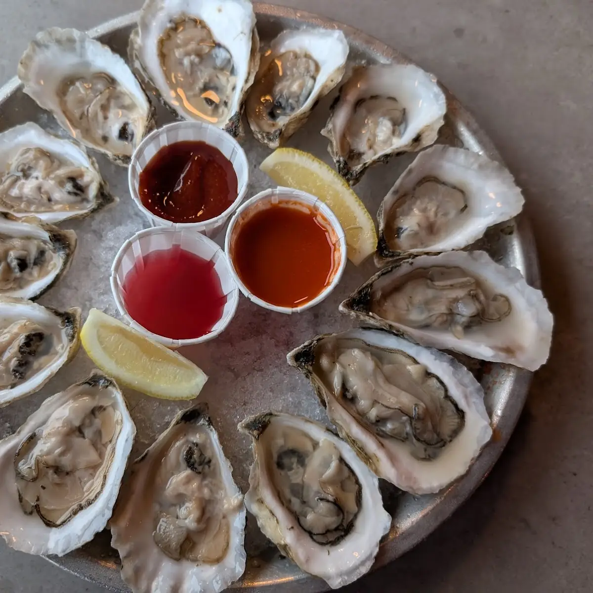 Oysters on the Half Shell