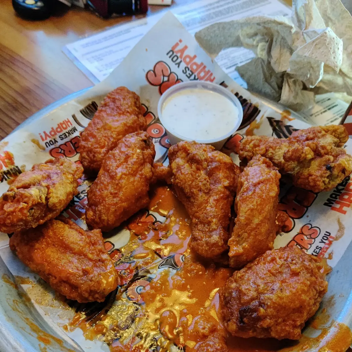 Extra Crispy Chicken Wings