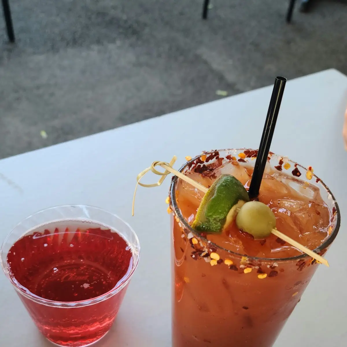Mimosa and Bloody Mary