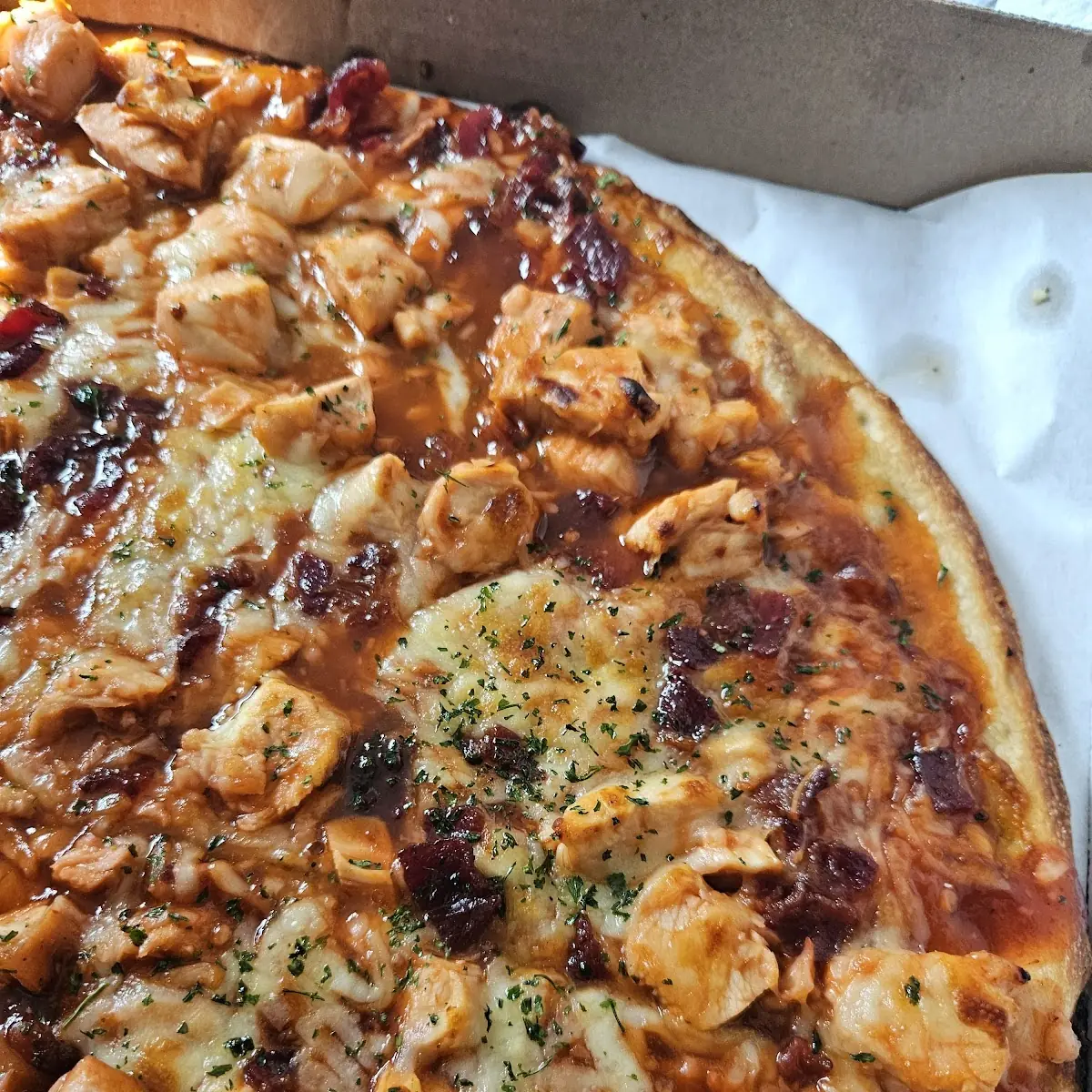 Honey BBQ Chicken Pizza