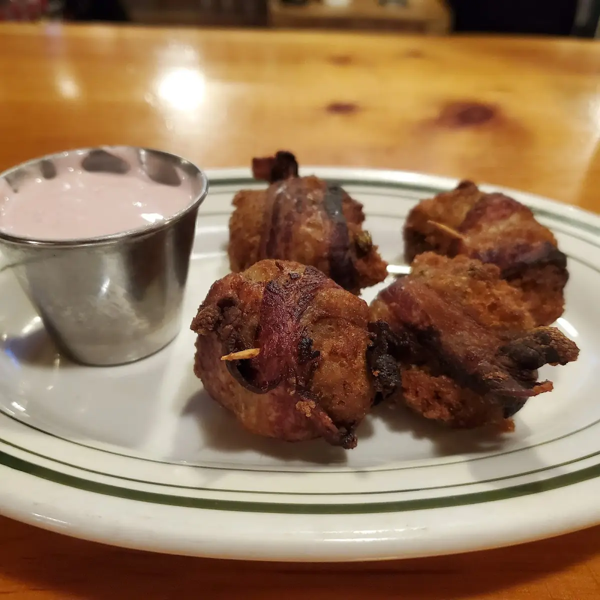Stuffing Wrapped in Bacon Balls