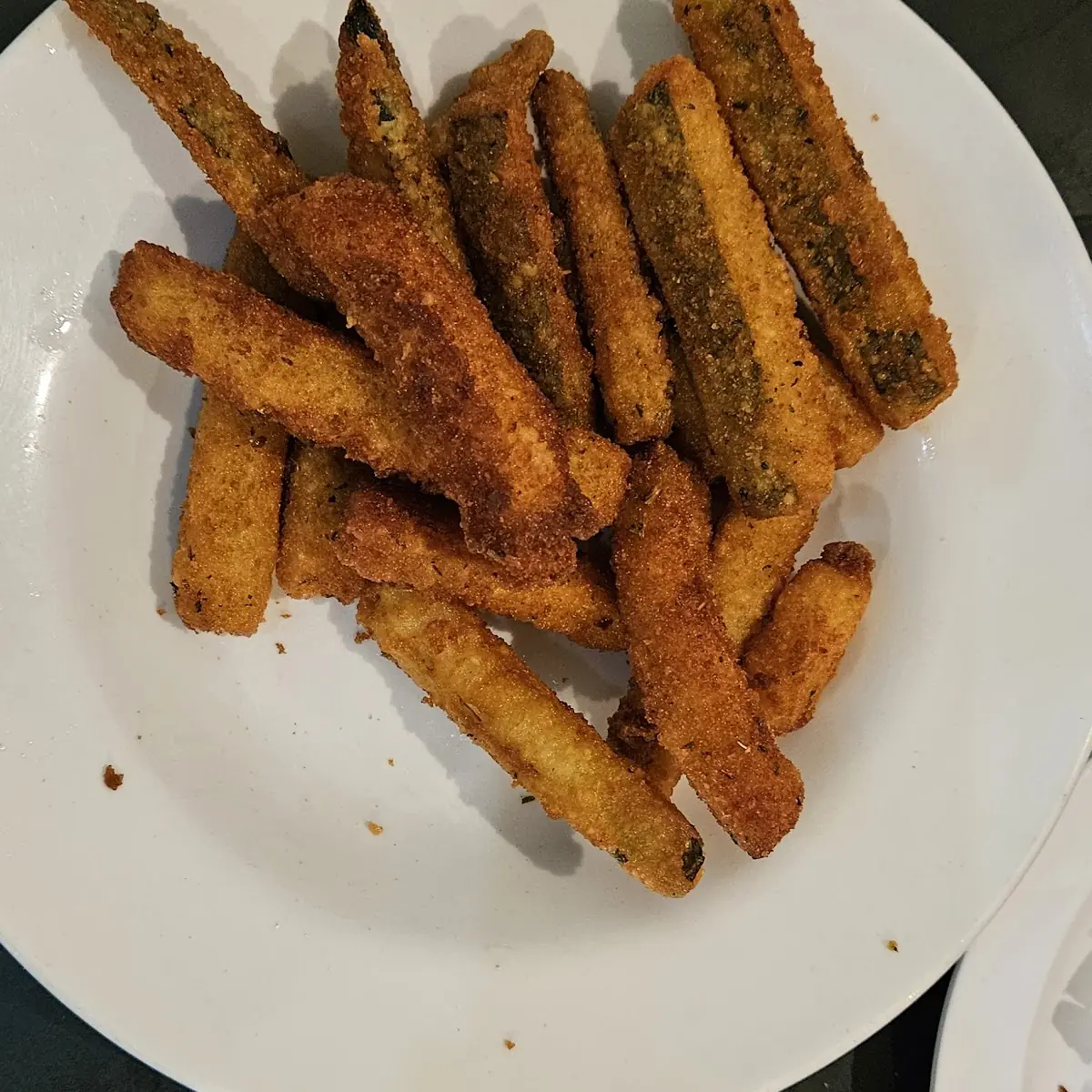Fried Zucchini Sticks with Ranch