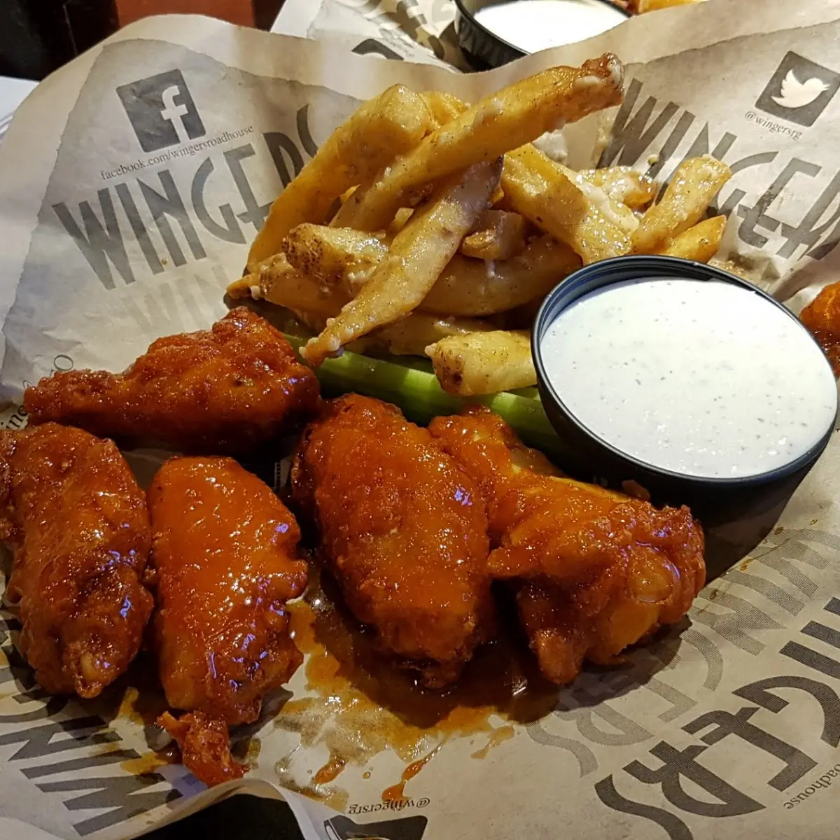 Honey Habanero Wings