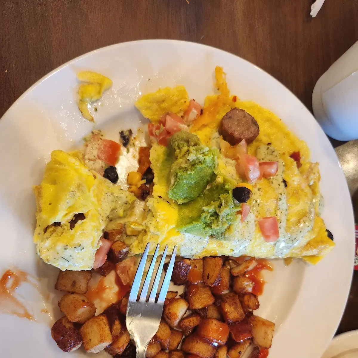 Three Meat & Cheese Omelet
