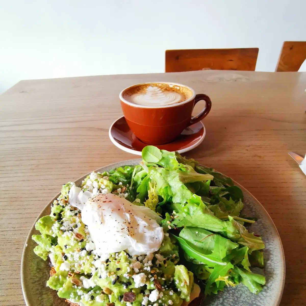 Avocado Toast with Goat Cheese and Poached Egg