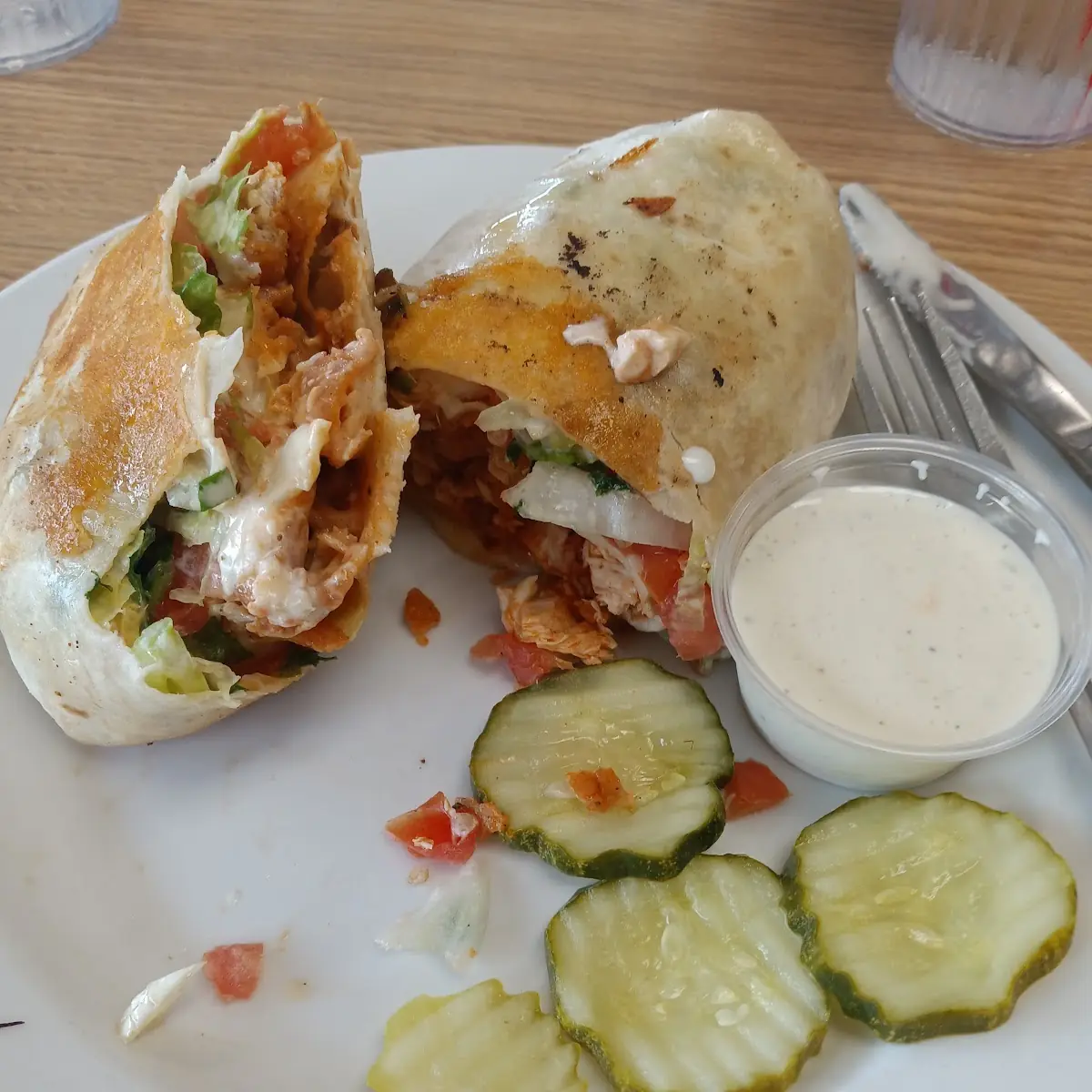 Buffalo Chicken Wraps