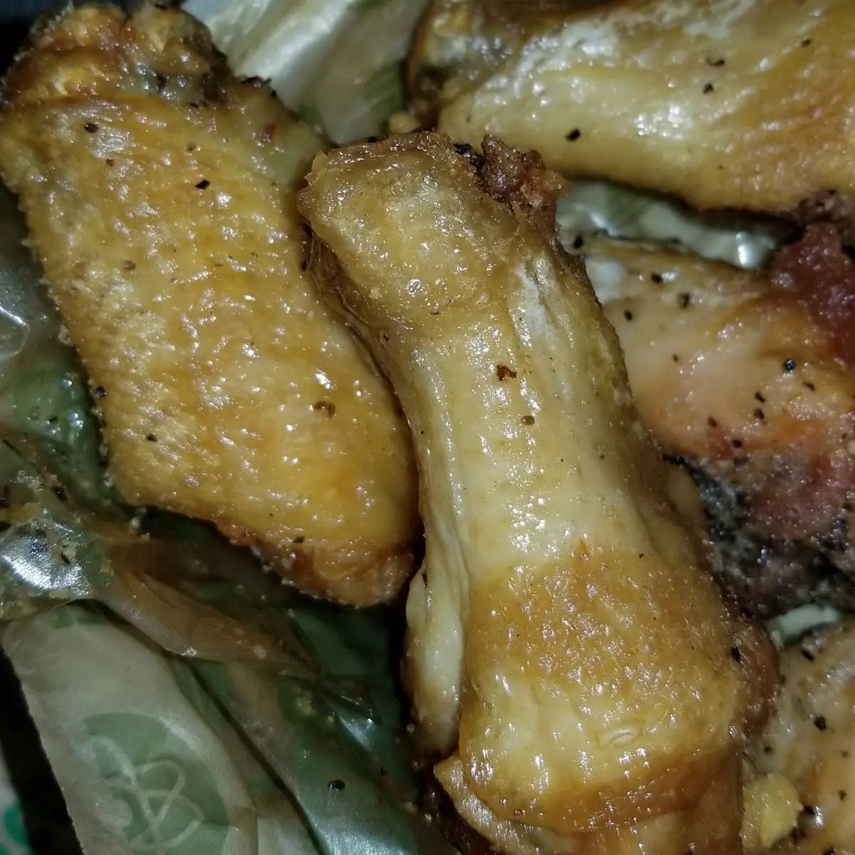 Lemon Pepper Chicken Wings