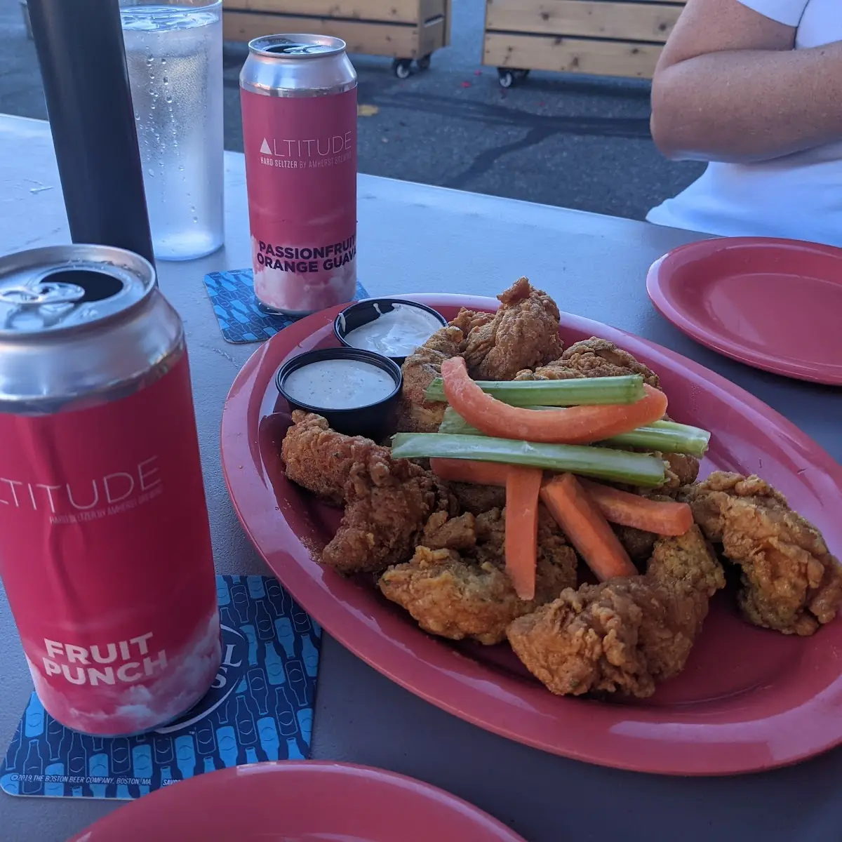 Boneless Wings and Hard Seltzer