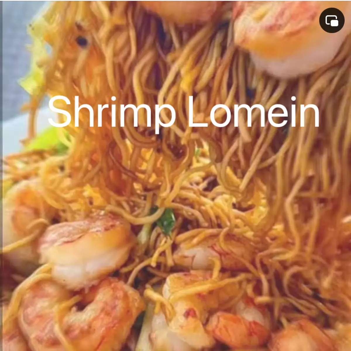 Shrimp Chow Mein