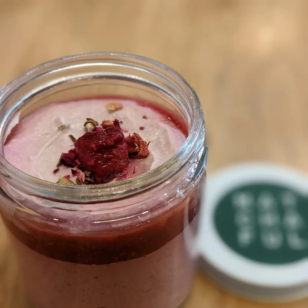 Raspberry Rose Yoghurt