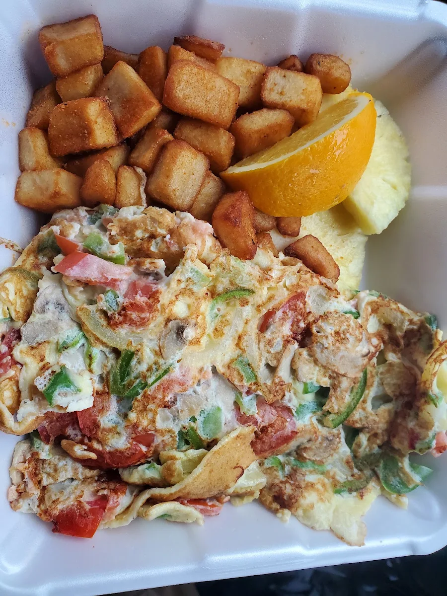 Veggie Omelette Breakfast