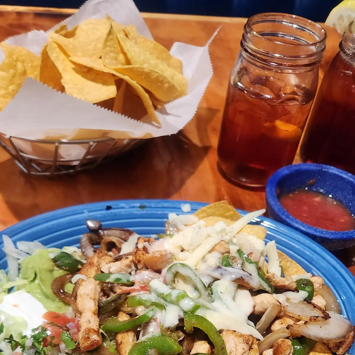 Chicken Fajita Nachos
