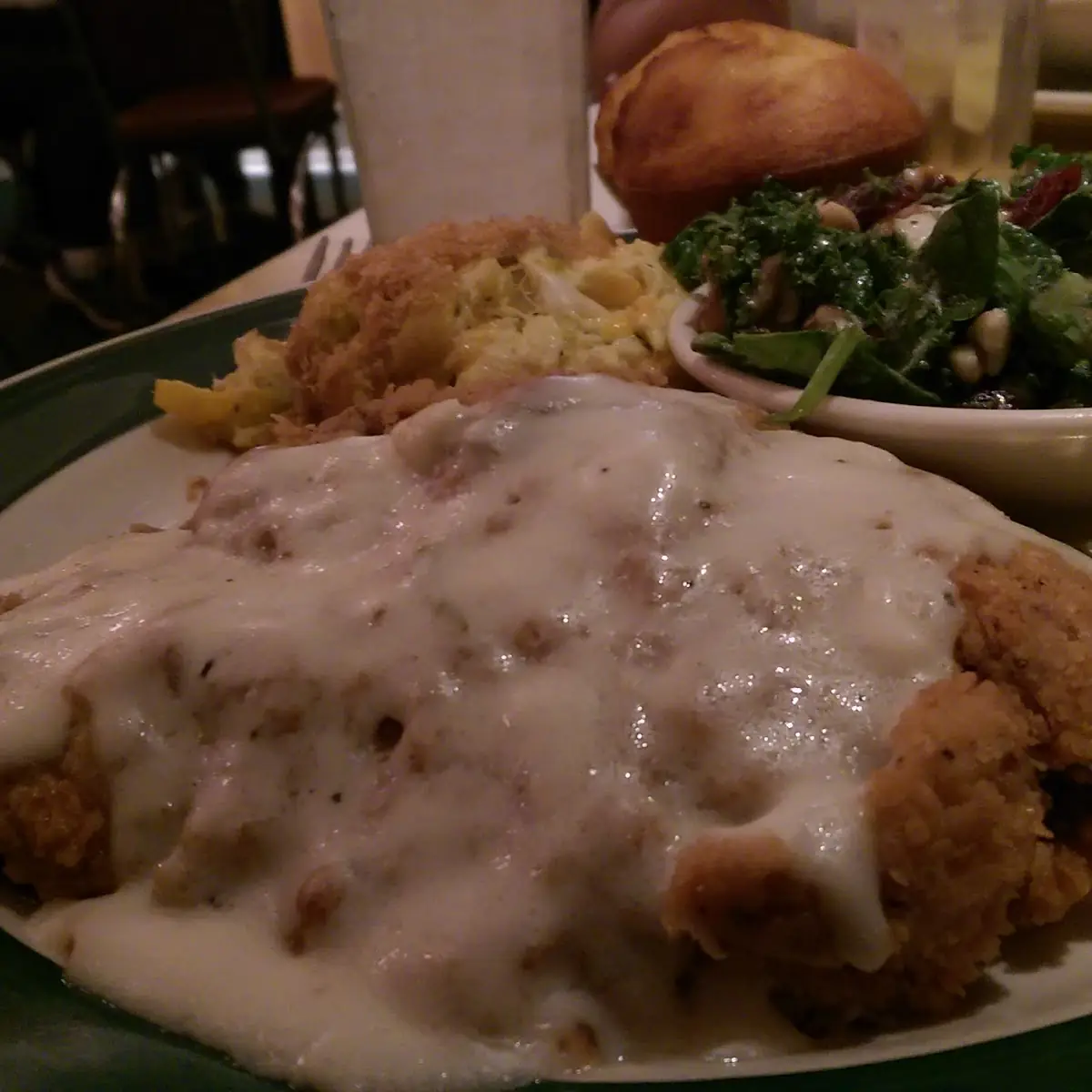 Fried Chicken Caesar Salad