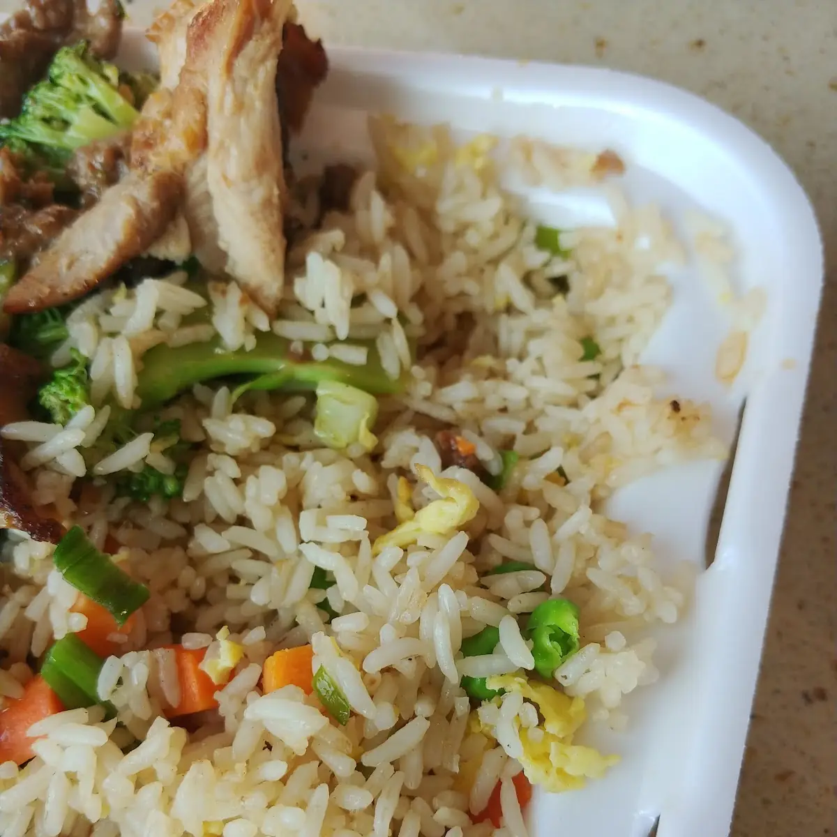 Mixed Vegetables Brown Steamed Rice