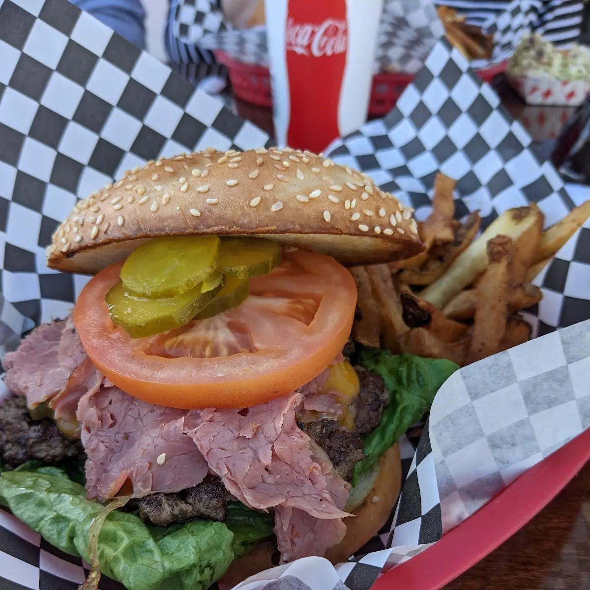 Pastrami Burger Loaded