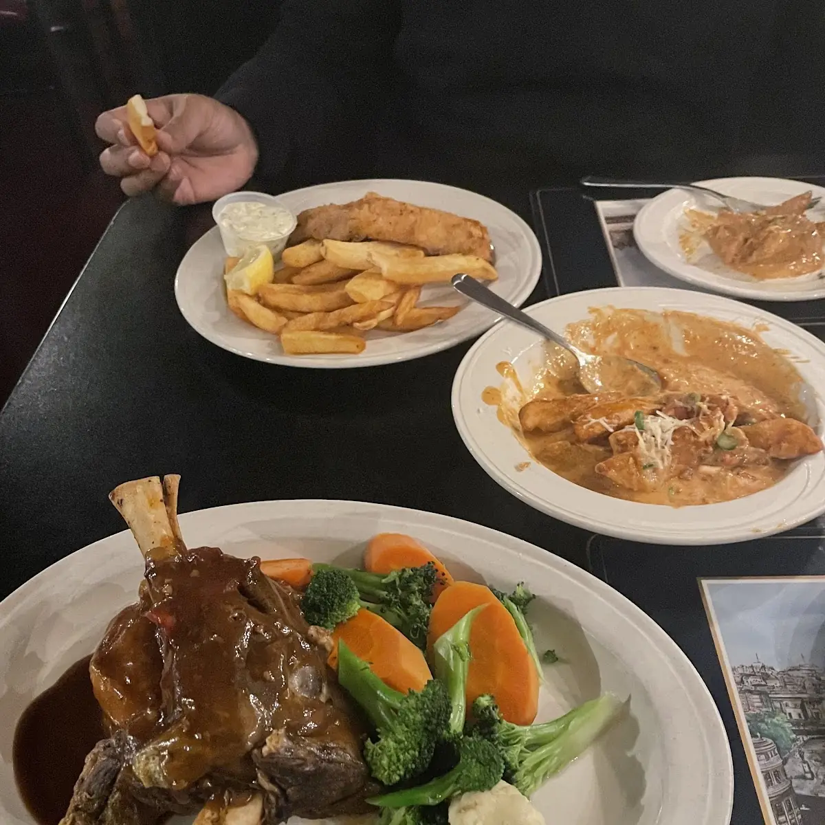 Sovereigns' Lamb Shank