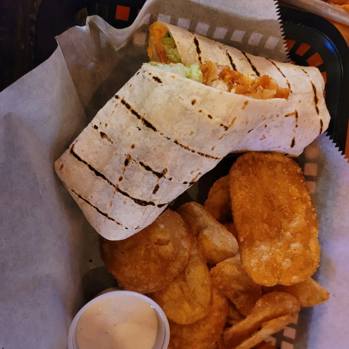 Spicy Chicken Wrap