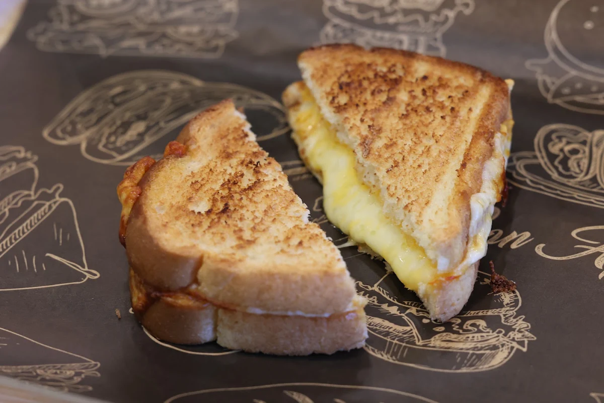 Four Cheese Grilled Cheese