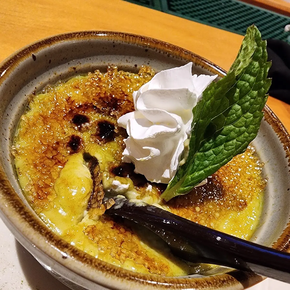 Matcha Crème Brulee