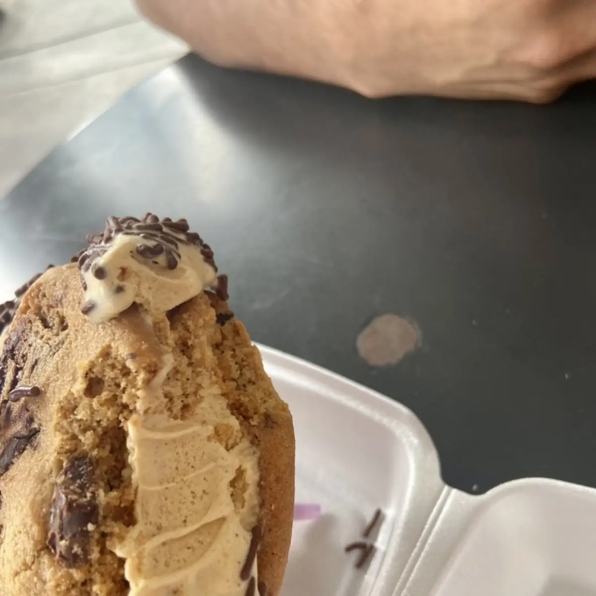 Pumpkin Pie Cookie Sandwich