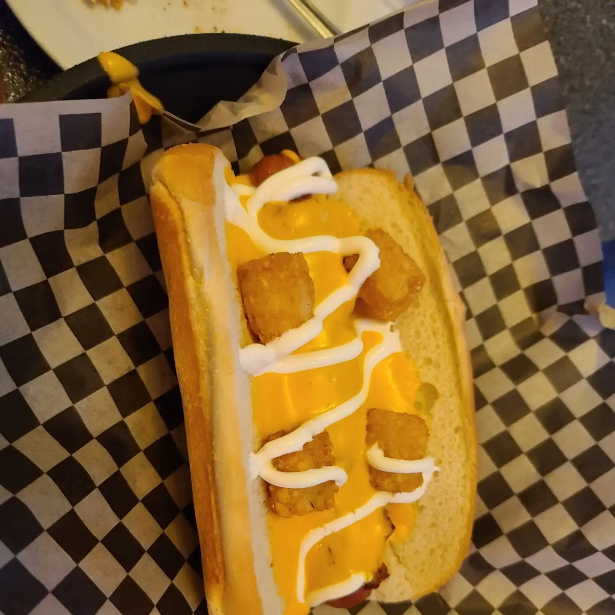 Bacon Wrapped Hot Dog