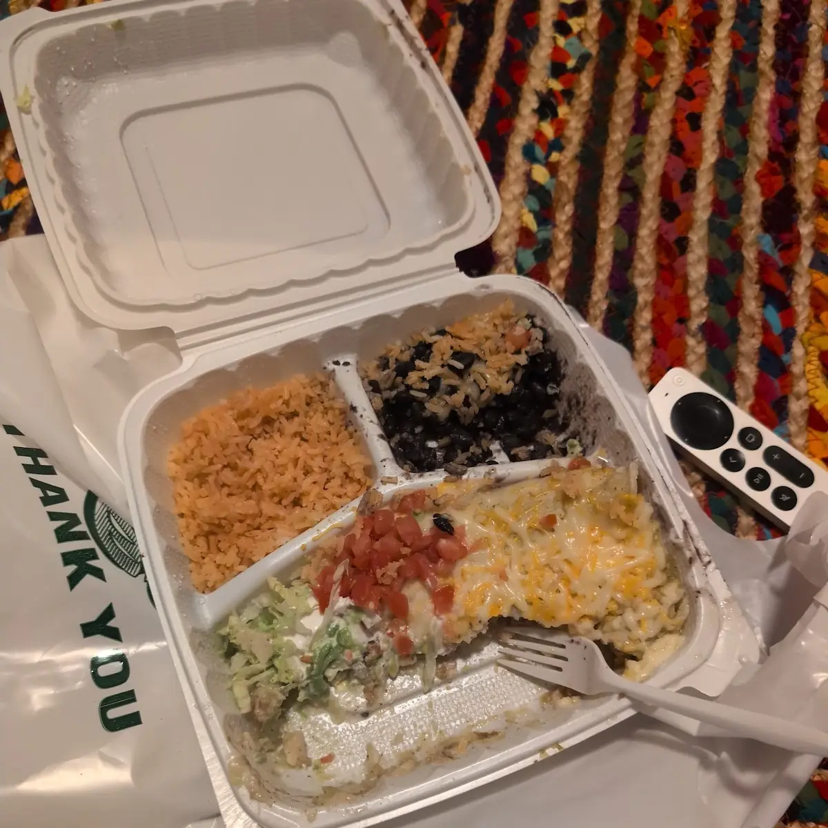 Rice & Beans Tray