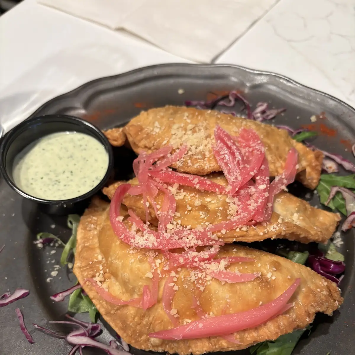 Chicken and Beef Empanadas